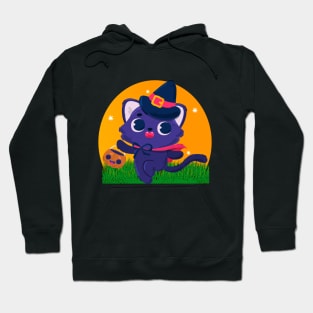 CUTE HALLOWEEN CAT Hoodie